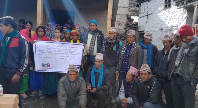 आठ दिनको लागि भनिएको तालिम ५ दिनमै सम्पन्न