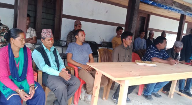 गल्वा बहुमुखी क्यापस ब्यबस्थापन समितिको अध्यक्षमा गाउँपालीकाका अध्यक्ष दल फडेरा सर्बसम्मत चयन