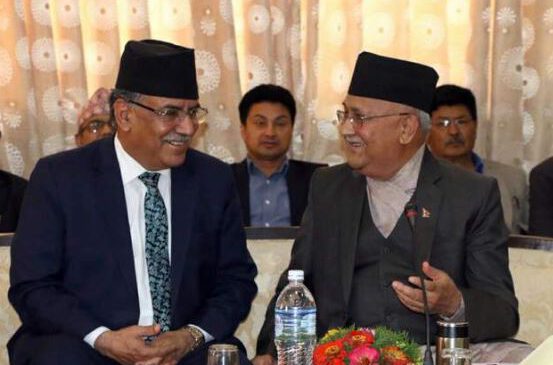 ओली–प्रचण्ड छलफलमा वरिष्ठ नेतालाई पनि सहभागी गराउन नेपाल पक्षको माग