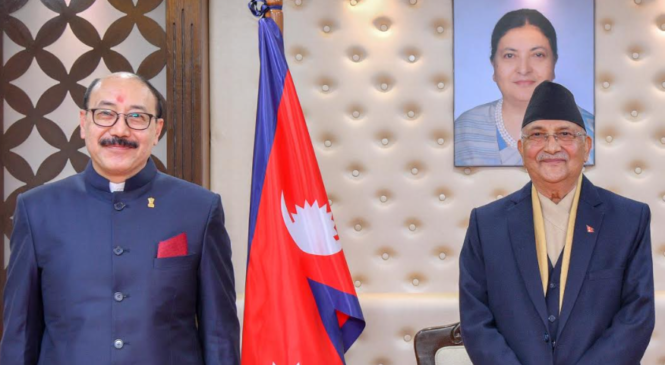 भारतीय विदेश सचिव हर्षवर्धन शृंगला नेपालको सन्देश लिएर फकिदै