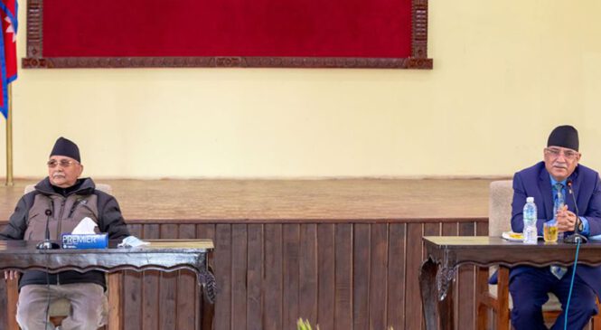 नेकपाको सचिवालयमा ओलीको जवाफी प्रस्ताव पेस (पूर्ण पाठसहित)