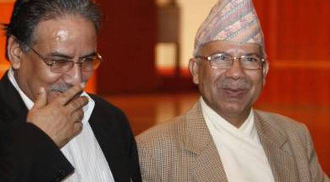 उपत्यकामा ५० हजार कार्यकर्ता उतार्ने प्रचण्ड-माधव समूहको दाबी