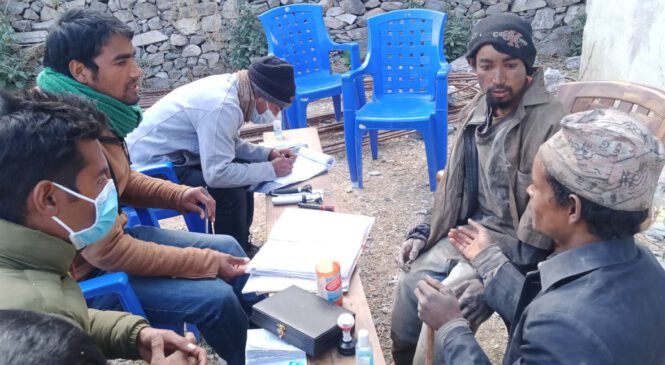 अपाङ्गता परिचय पत्र बितरण गर्ने आधार तयार,स्वास्थ्य परिक्षण सम्पन्न