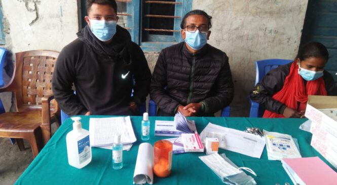 दोस्रो चरणको खोप अभियानमा अदानचुलीमा मात्र ११७ जनाले खोप लगाए