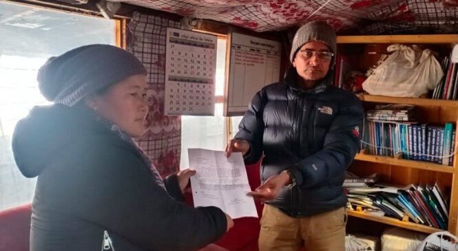 संसद बिगठन बिरुद्ध अनेम संघ हुम्लाद्धारा प्रजिअ मार्फत ज्ञापनपत्र(अडीयो सहित)