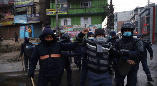 प्रचण्ड–माधव पक्षको आमहड्ताल : उपत्यकामा पक्राउ पर्नेको संख्या ७१ पुग्यो