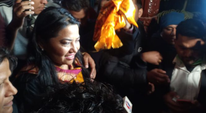 रिहा भएपछि रामकुमारी झाँकीले भनिन्– सरकारले दबाब थेग्न सकेन, प्रतिगमनविरुद्धको आन्दोलन अझै सशक्त हुन्छ