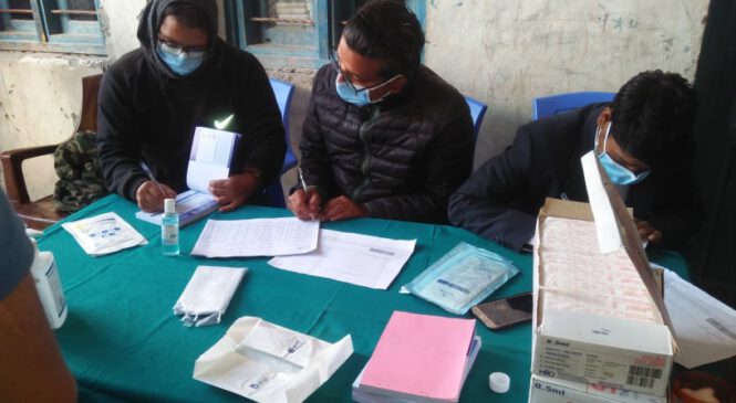 कोरोना खोप अभियानका लागि हुम्लामा १०६ केन्द्र तोक्यो