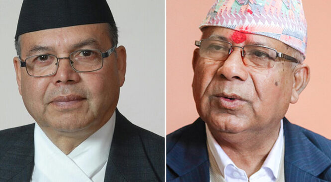 राजीनामाबारे छलफल गर्न माधव-झलनाथ समूहको बैठक बस्दै