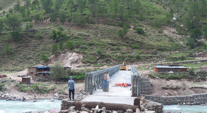 हुम्ला–मुगु लिंक रोडः लोती खोला बेलिब्रिजको उद्धघाटन १३ गते हुँने ।