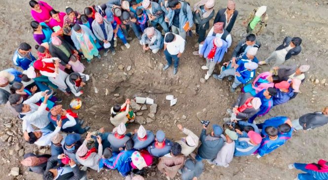 नेपाल–भारत मैत्री अस्पतालको शिलान्यास, चंखेलीमा स्वास्थ्य सेवाको पहुँच विस्तार हुने अपेक्षा ।।