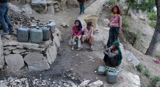 सोरु गाउँपालिकाको भिइमा खानेपानीको चरम अभाव