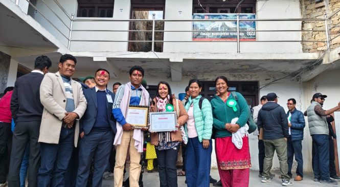 हुम्लामा स्वास्थ्य कार्यक्रमको वार्षिक समीक्षा, सिमकोट ७९ प्रतिशतसहित पहिलो ।