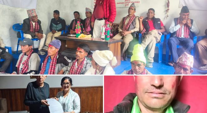 हुम्लामा देउवा पक्षले सूर्यबहादुरलाई जिल्ला संयोजक तोक्यो, गगन पक्षले गाउँ–गाउँमा अधिवेशन अघि बढाउँदै ।।