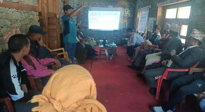 चंखेलीमा सामुदायिक आवश्यक्ता पहिचान र वाल संरक्षणा कार्यशाला सम्पन्न